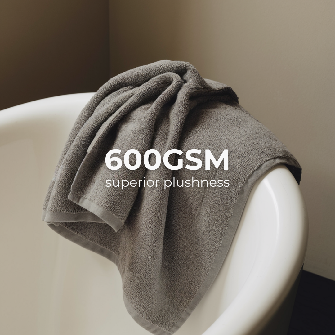 Serviettes à main en coton égyptien ultra-doux, lot de 2 (28 x 16 po)