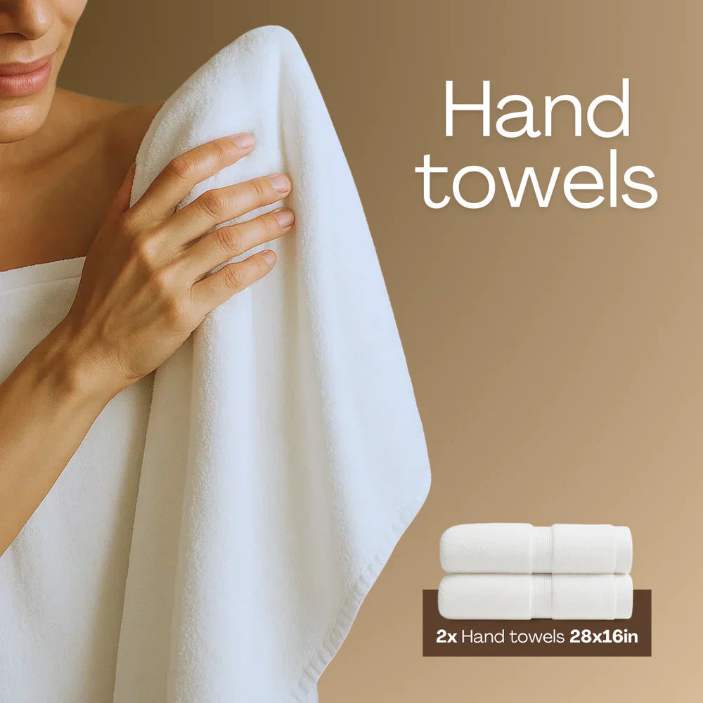 Heavyweight cotton spa bundle | 12pcs