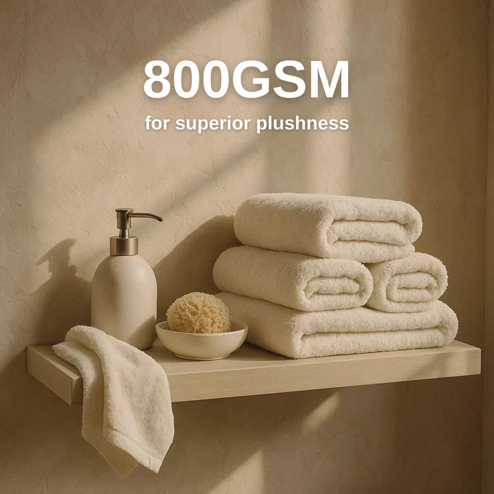 Heavyweight cotton spa bundle | 6pcs