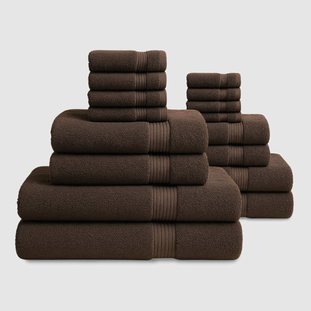 Heavyweight cotton bath bundle | 16pcs